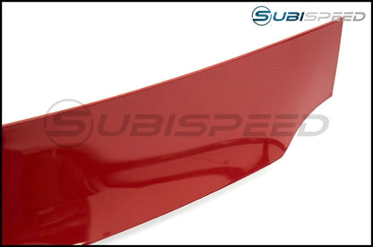 OLM Paint Matched Window Roof Visor / Spoiler - 20152021 WRX / STI (G1U- Silver)