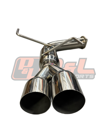 P&L Motorsports 2015+ WRX/STI Track Series Cat Back Exhaust