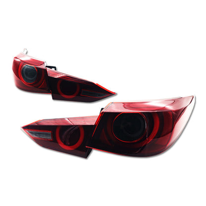 Racing Art [14-17 & 18+ Infiniti Q50 / Q50S] 400R Style Tailights