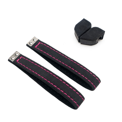 Billetworkz Alcantara Door Pull Strap Kit - Fits Subaru WRX/BRZ/GR86/Ascent (2022+), Crosstrek (2018+) & More