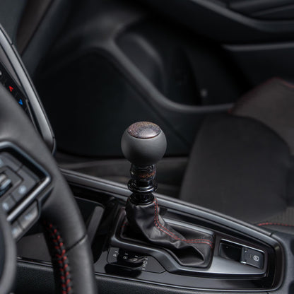 Billetworkz "Fusion" Shift Knob - Fits Subaru CVT: WRX (15–21), Crosstrek (13–23), Forester (14–18), Impreza (12–23), Legacy/Outback (10–14)