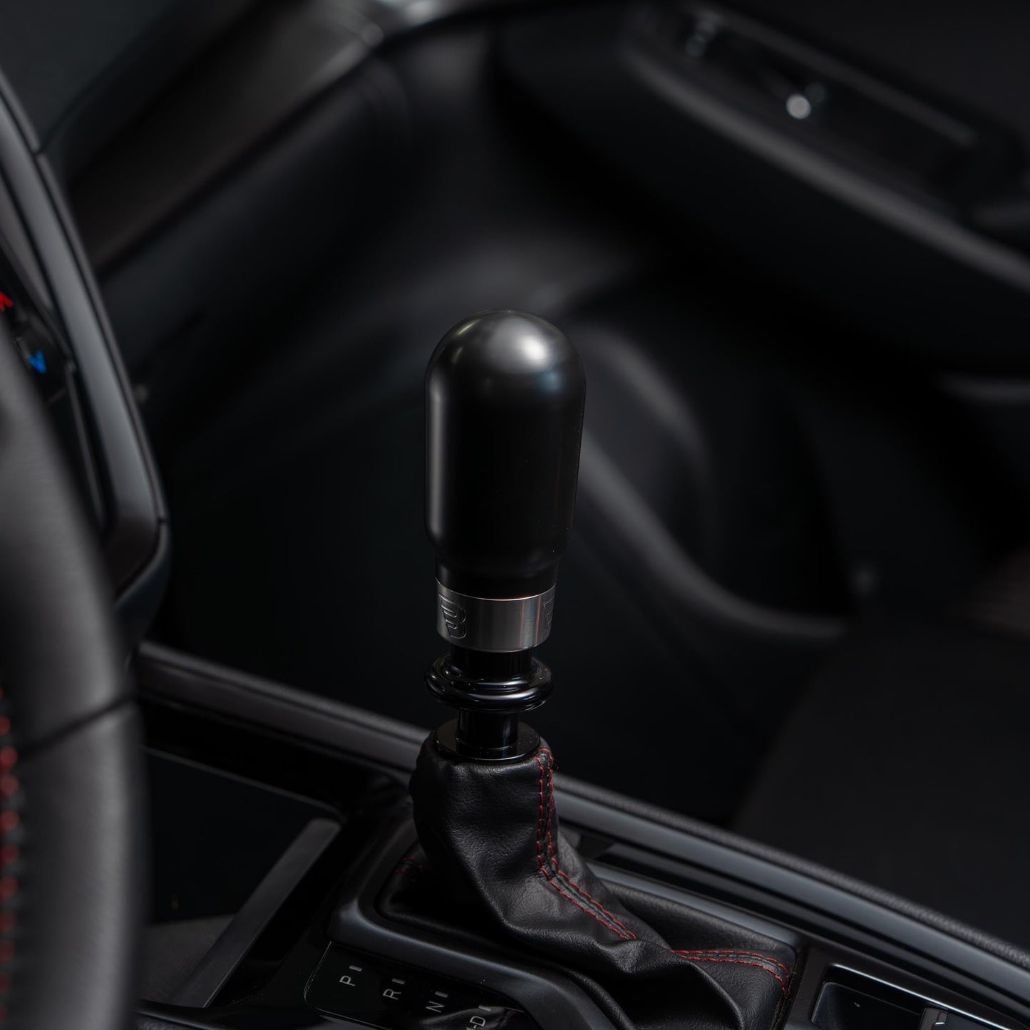 Billetworkz "Hybrid" Shift Knob - Fits Subaru CVT: WRX (15–21), Crosstrek (13–23), Forester (14–18), Impreza (12–23), Legacy/Outback (10–14)