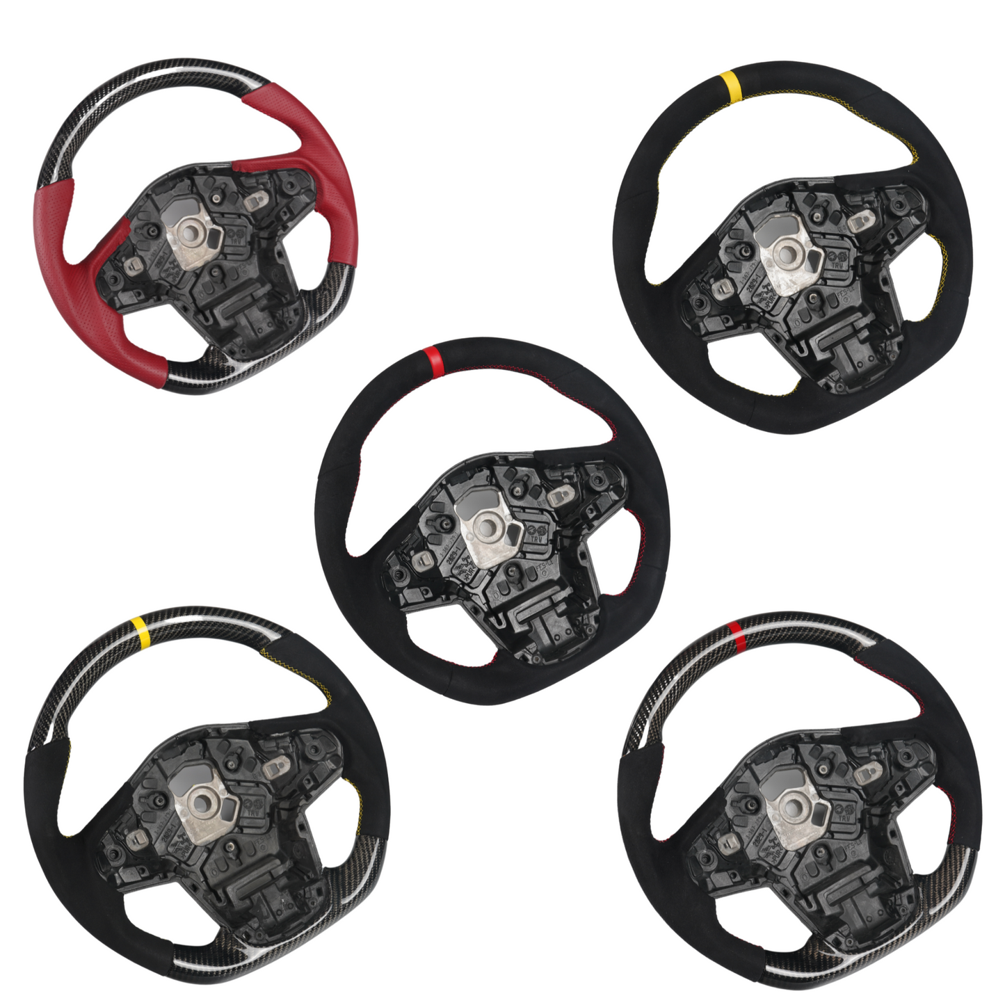 Racing Art [20+ A90 Supra MKV] Carbon Fiber Steering Wheel | Multiple Options Available