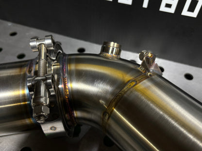 WopsyFab 22+ VB WRX 3.5" Side Exit Exhaust