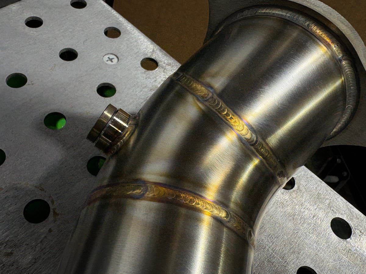 WopsyFab 22+ VB WRX 3.5" Side Exit Exhaust