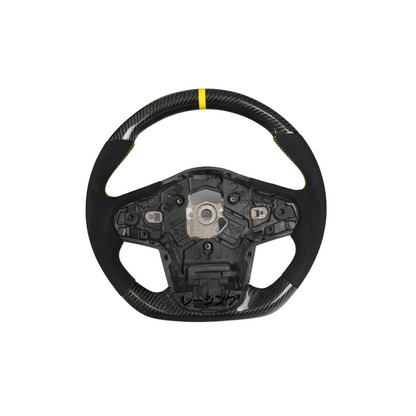 Racing Art [20+ A90 Supra MKV] Carbon Fiber Steering Wheel | Multiple Options Available