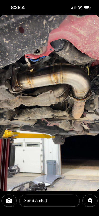 WopsyFab 22+ VB WRX 3.5" High-Flow J-Pipe IYKYK