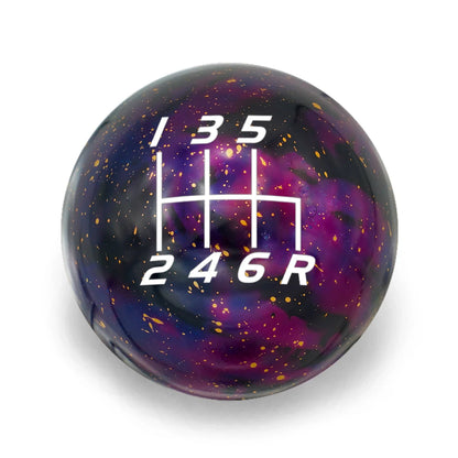 Billetworkz Cosmic Space Shift Knob - 6 Speed Velocity Engraving - Subaru WRX 2015-2025