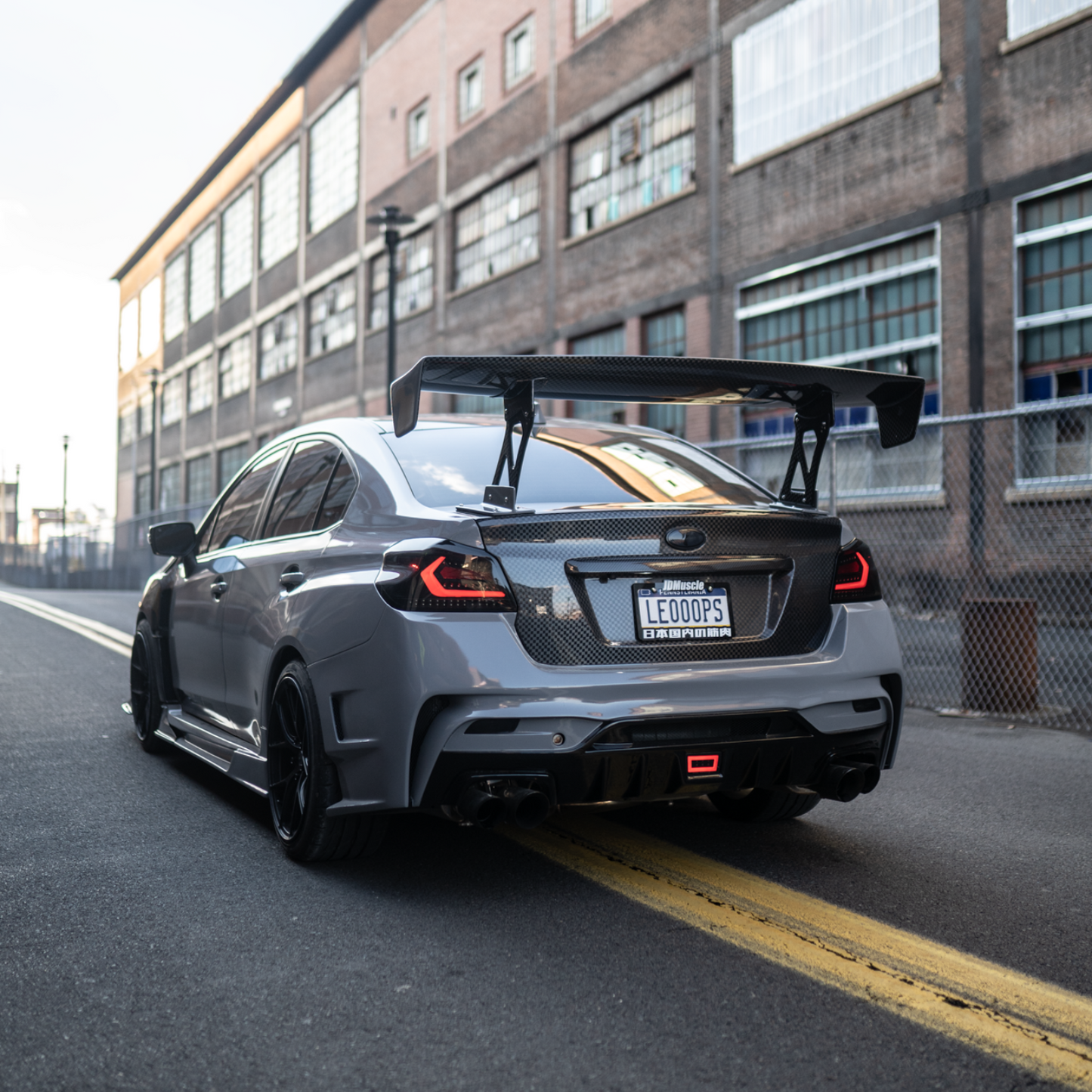 JDMuscle [15-21 WRX/STI] VS Style Rear Bumper