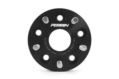 PERRIN Wheel Spacer Set 5x120 27mm Pair Honda Civic Type R 2017+ | PHP-WHL-027BK