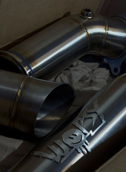 WopsyFab 22+ VB WRX 3.5" Side Exit Exhaust