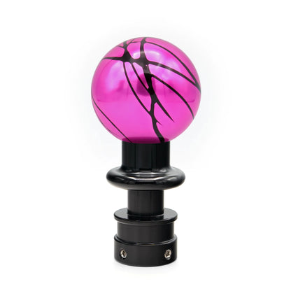 Billetworkz Automatic Shifter - Pink w/ Black Splash - Fits Subaru CVT: WRX (2022+), Crosstrek (2024), Forester (2025+), Impreza (2024), Legacy/Outback (2015+)