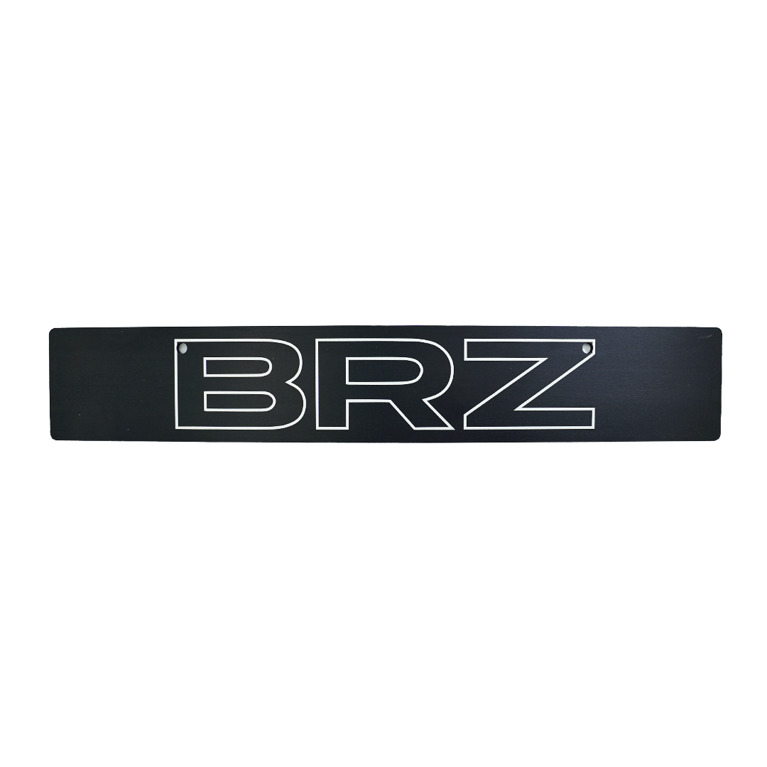 Billetworkz "BRZ" License Plate Delete
