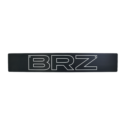 Billetworkz "BRZ" License Plate Delete