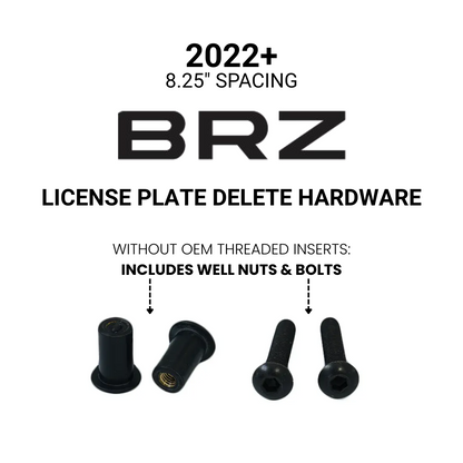 Billetworkz "Rising Sun Subaru" License Plate Delete