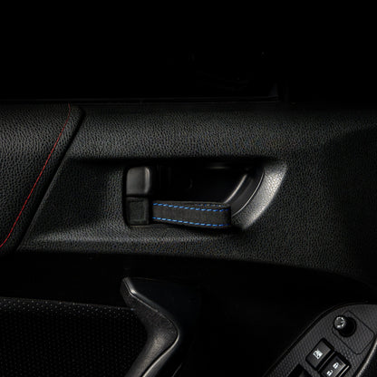 Billetworkz Alcantara Door Pull Strap Kit - Fits Subaru WRX/STI (2008-2021), BRZ (2013-2021), Crosstrek (2013-2017) & More
