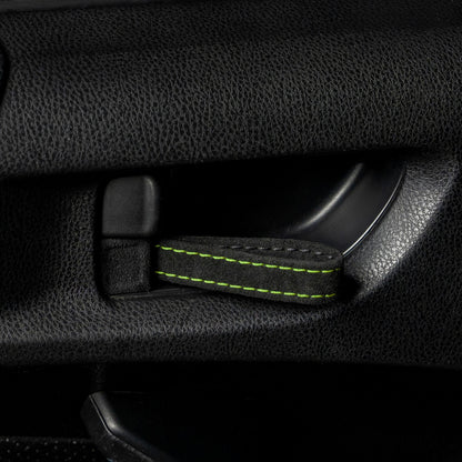 Billetworkz Alcantara Door Pull Strap Kit - Fits Subaru WRX/STI (2002–2007)