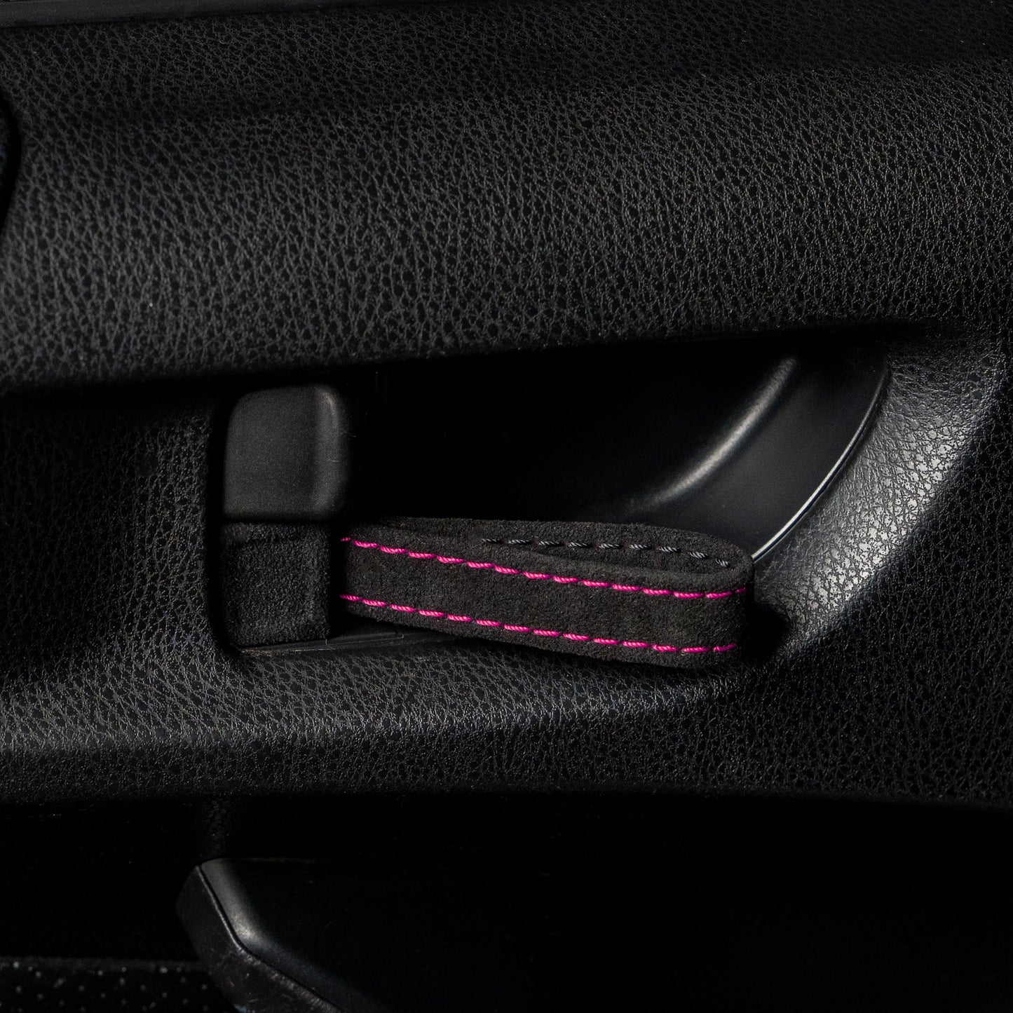 Billetworkz Alcantara Door Pull Strap Kit - Fits Subaru WRX/STI (2002–2007)