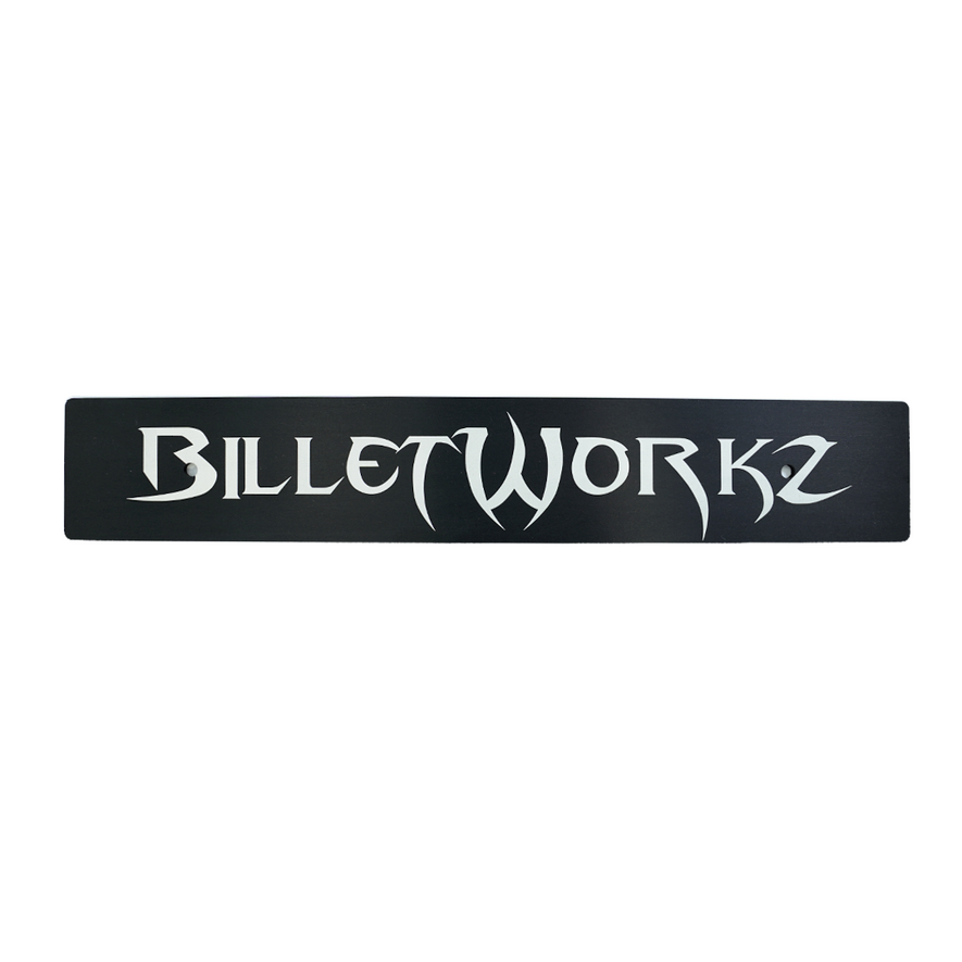 "Billetworkz" License Plate Delete