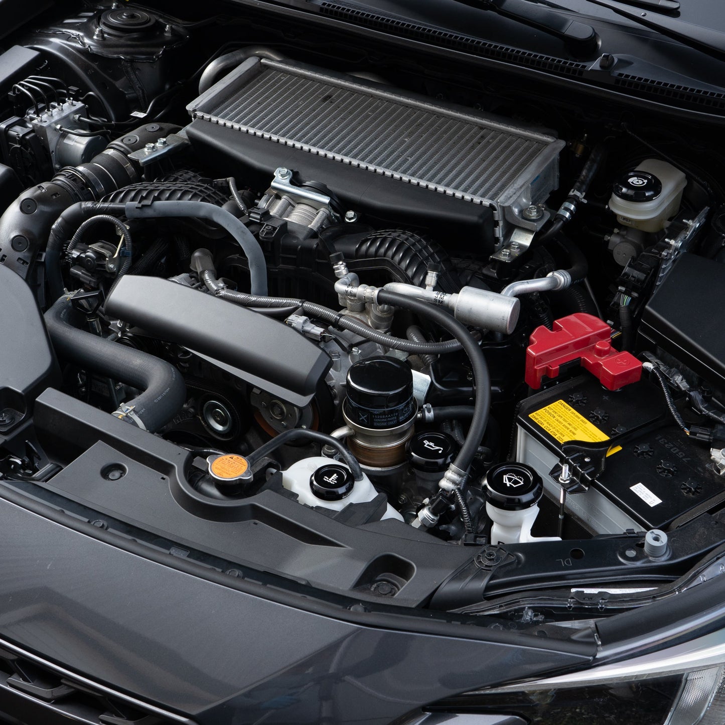 Billetworkz Engine Bay Caps - Subaru WRX 2015-2021 & 2022+