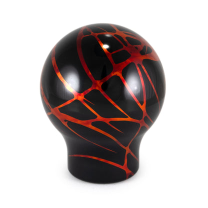 Billetworkz Automatic Shifter - Black w/ Fire Splash - Fits Subaru CVT: WRX (2022+), Crosstrek (2024), Forester (2025+), Impreza (2024), Legacy/Outback (2015+)