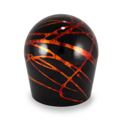 Billetworkz Automatic Shifter - Black w/ Fire Splash - Fits Subaru CVT: WRX (2022+), Crosstrek (2024), Forester (2025+), Impreza (2024), Legacy/Outback (2015+)
