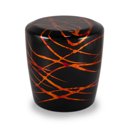 Billetworkz Shift Knob - Black w/ Fire Splash - Subaru STI 6-Speed