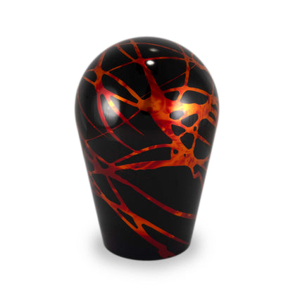 Billetworkz Shift Knob - Black w/ Fire Splash - Subaru WRX 6-Speed 2015-2025