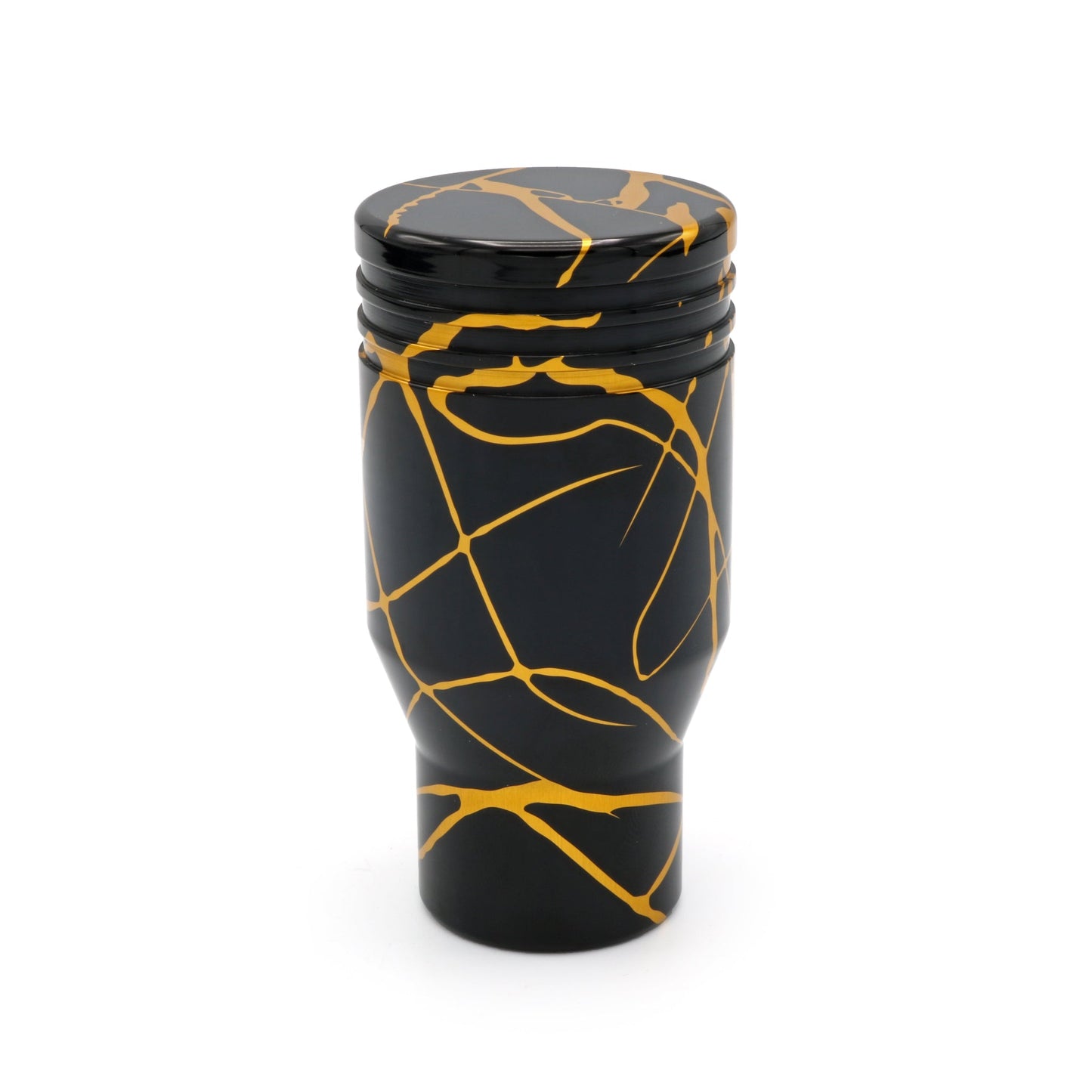 Billetworkz Automatic Shifter - Black w/ Gold Splash - Fits Subaru CVT: Forester (2019-2024)