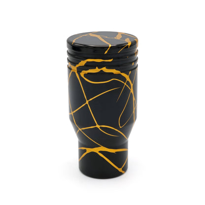 Billetworkz Automatic Shifter - Black w/ Gold Splash - WRX (2022+), Crosstrek (2024), Forester (2025+), Impreza (2024), Legacy/Outback (2015+)