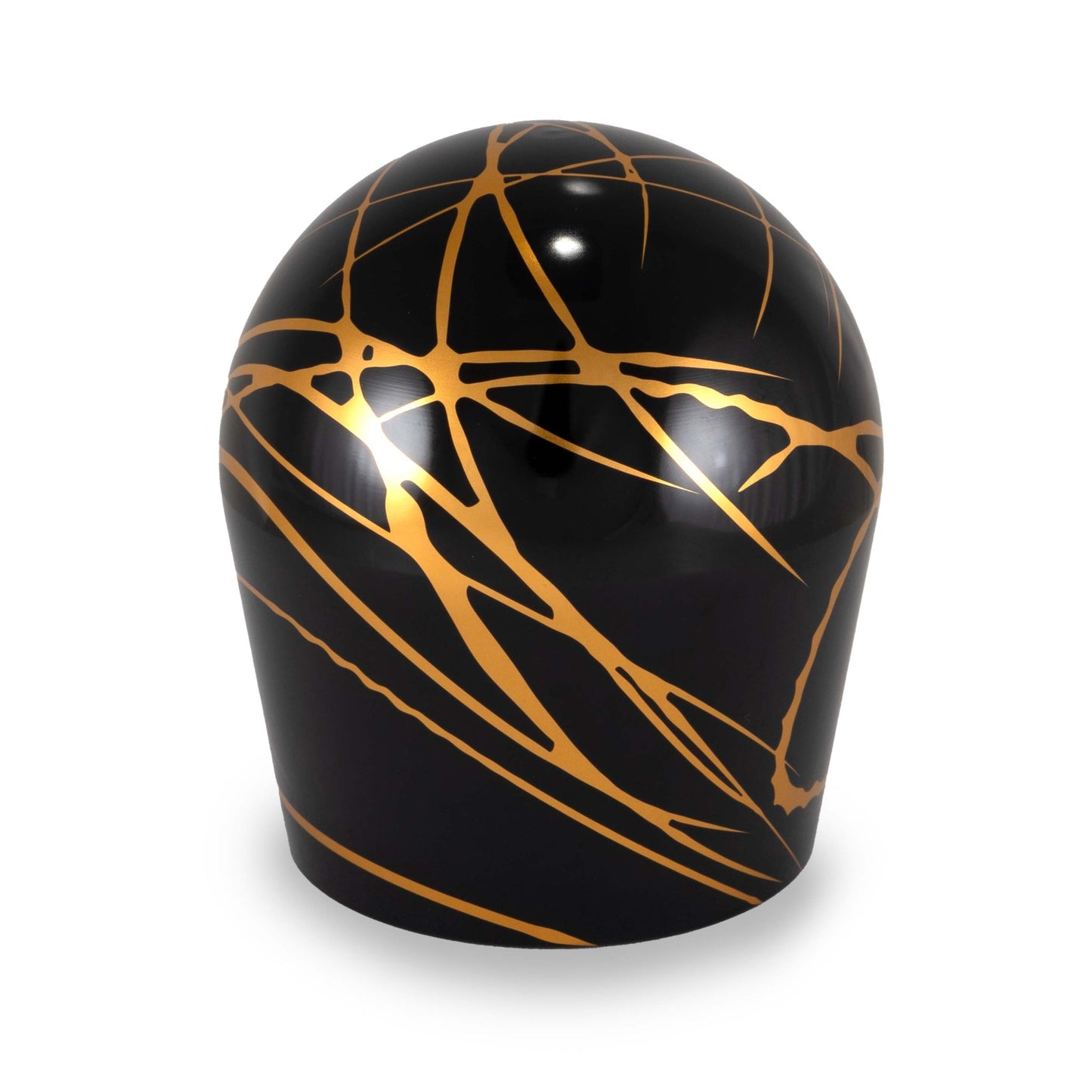 Billetworkz Shift Knob - Black w/ Gold Splash - Subaru STI 6-Speed