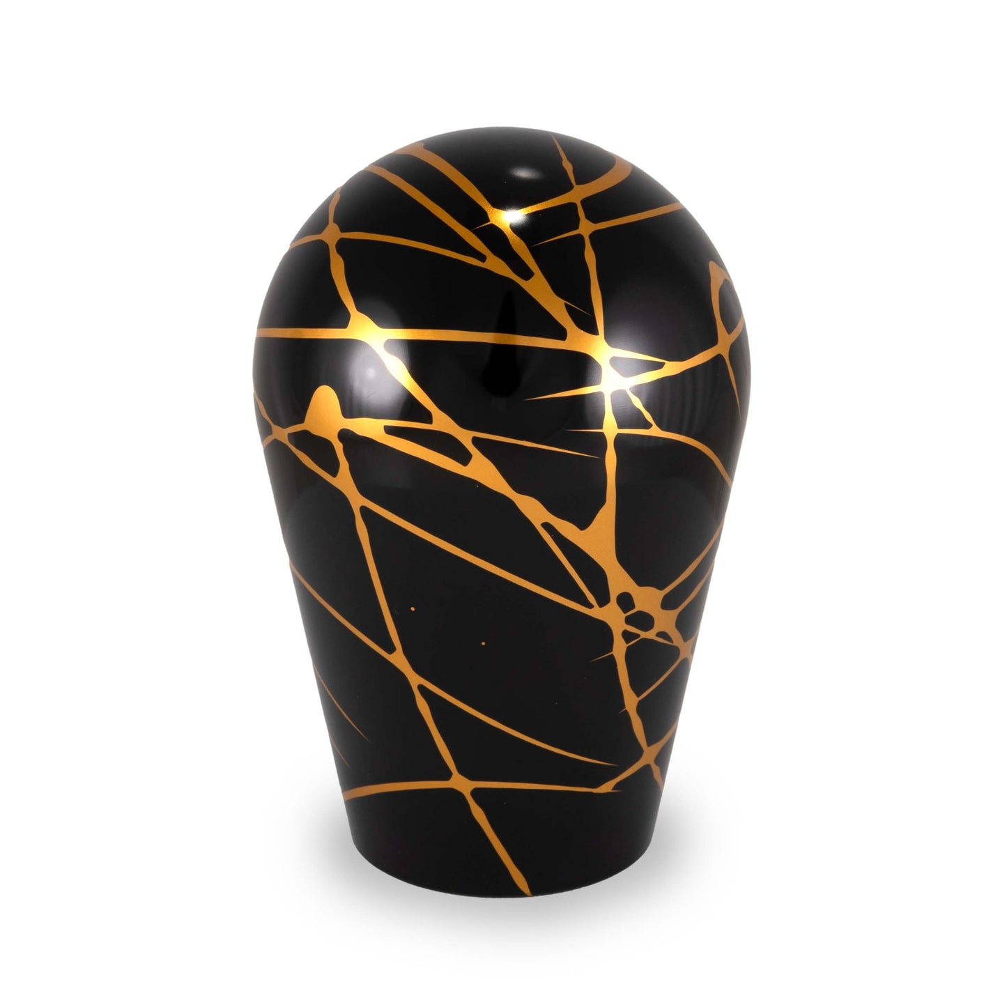 Billetworkz Shift Knob - Black w/ Gold Splash - Subaru WRX 6-Speed 2015-2025