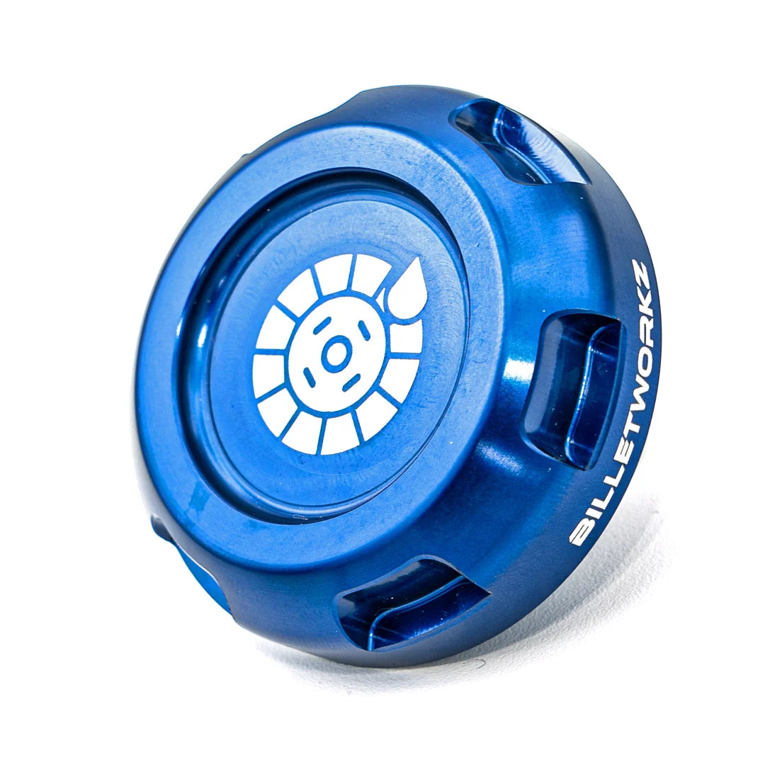 Billetworkz Clutch Fluid Reservoir Cap - Subaru WRX/STI (2002-14), Legacy GT (2005-09), BRZ/FRS/GT86 (2013-21 and 2022+)