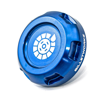 Billetworkz Clutch Fluid Reservoir Cap - Subaru WRX/STI (2002-14), Legacy GT (2005-09), BRZ/FRS/GT86 (2013-21 and 2022+)