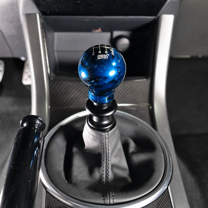 Billetworkz Cosmic Space Shift Knob - 6 Speed STI Standard Engraving - Subaru STI