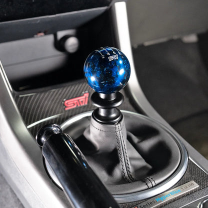 Billetworkz Cosmic Space Shift Knob - 6 Speed STI Standard Engraving - Subaru STI