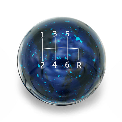 Billetworkz Cosmic Space Shift Knob - 6 Speed Standard Engraving - Subaru STI