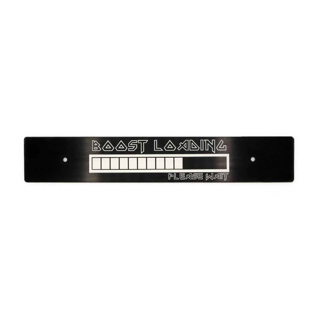 Billetworkz "Boost Loading" License Plate Delete