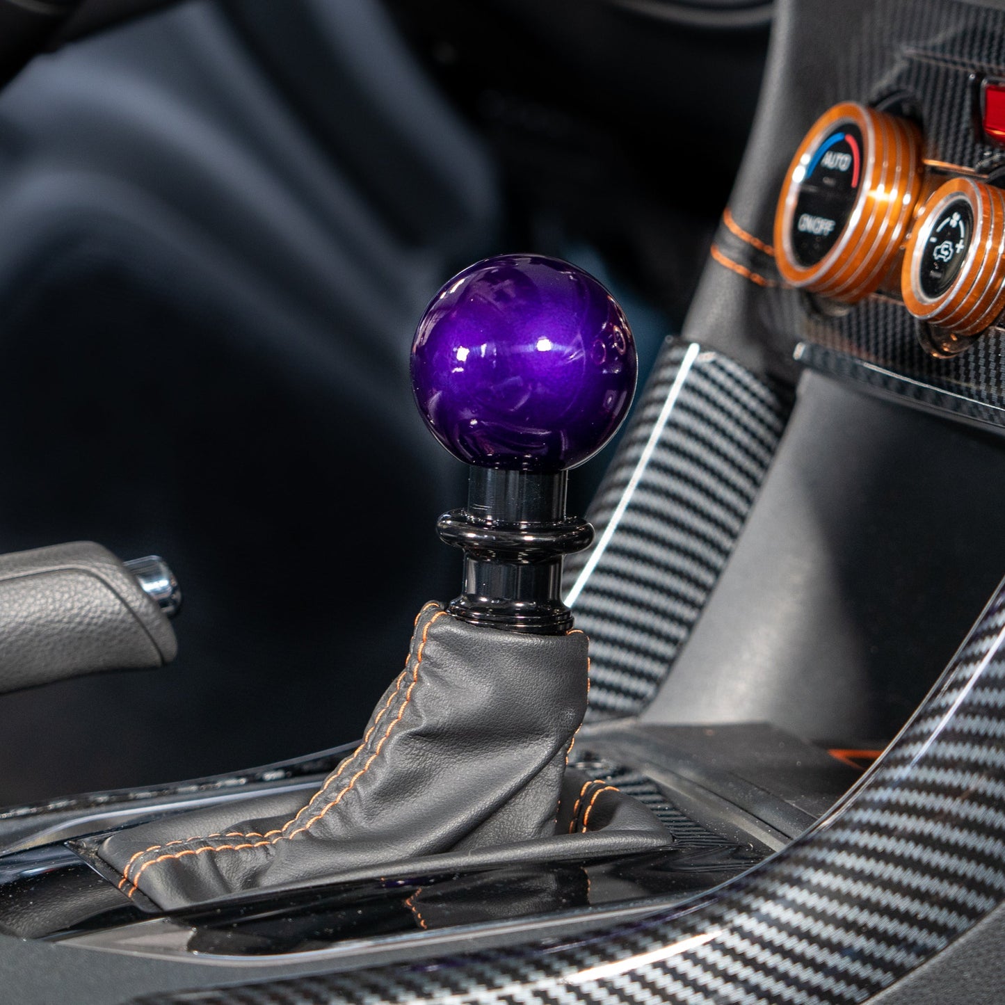 Billetworkz Automatic Shifter - Candy Purple - Fits Subaru CVT: WRX (15–21), Crosstrek (13–23), Forester (14–18), Impreza (12–23), Legacy/Outback (10–14)
