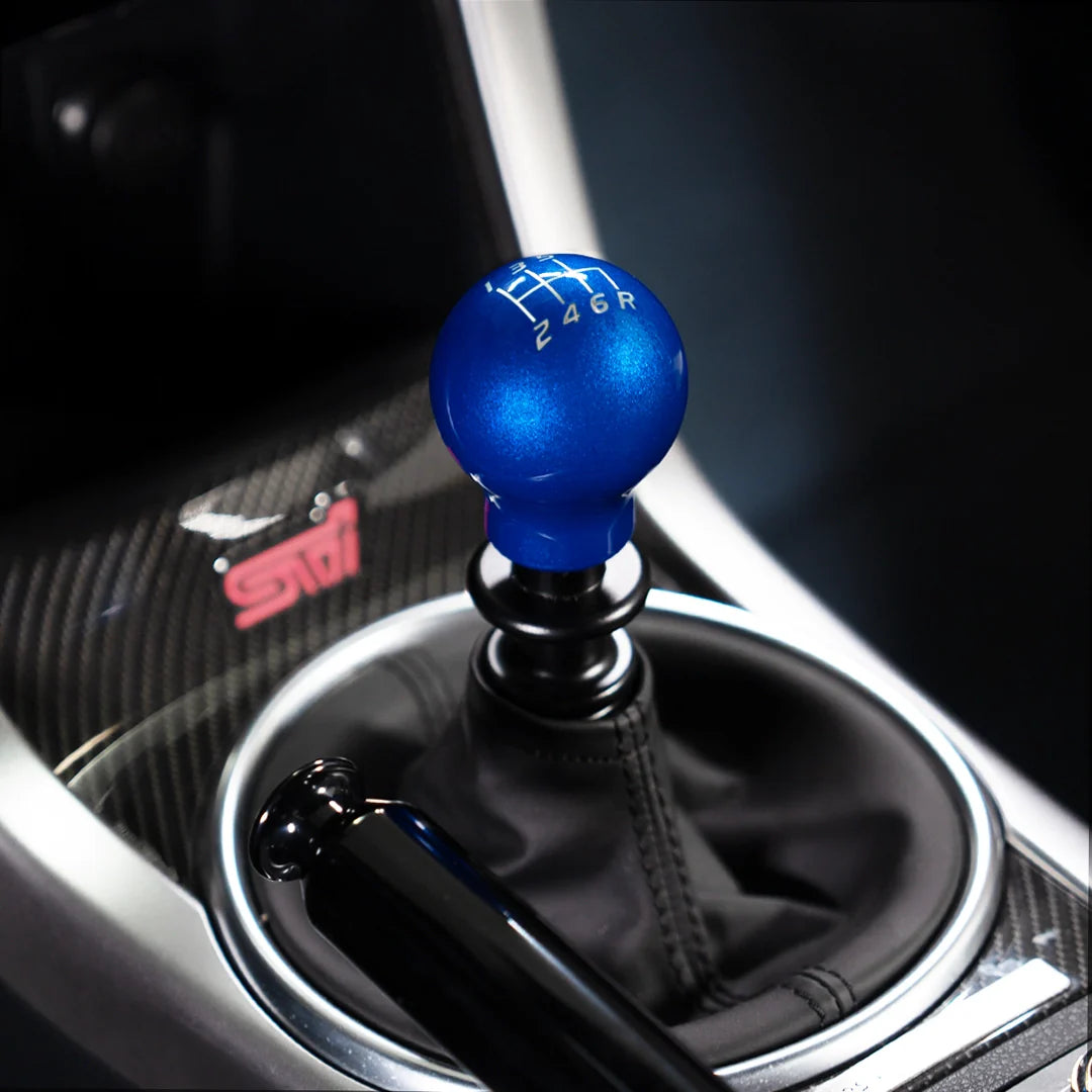 Billetworkz Weighted Shift Knob - 6 Speed Velocity Engraving - Subaru WRX 2015-2025