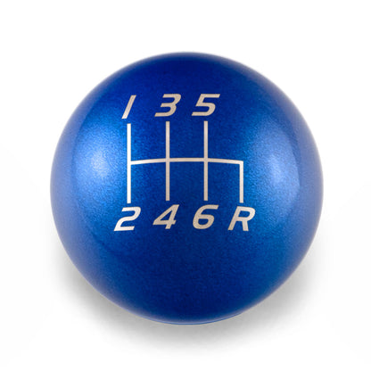 Billetworkz Weighted Shift Knob - 6 Speed Velocity Engraving - Subaru STI