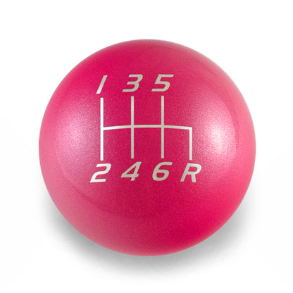 Billetworkz Weighted Shift Knob - 6 Speed Velocity Engraving - Subaru STI