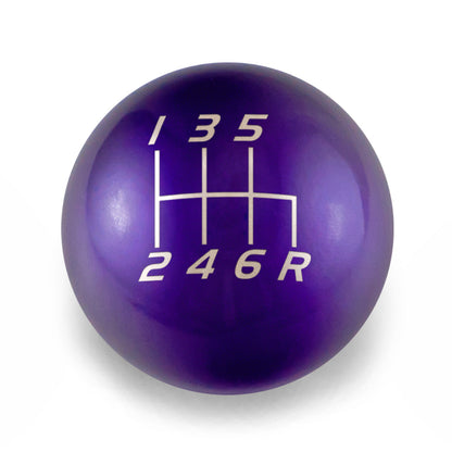 Billetworkz Weighted Shift Knob - 6 Speed Velocity Engraving - Subaru STI