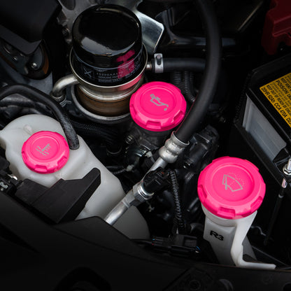 Billetworkz Engine Bay Caps - Subaru WRX 2015-2021 & 2022+