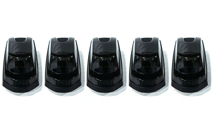 OLM Cab Light Replacement Set (Smoke Lens/Amber Light) - 2017-2022 Ford Super Duty F250/F350