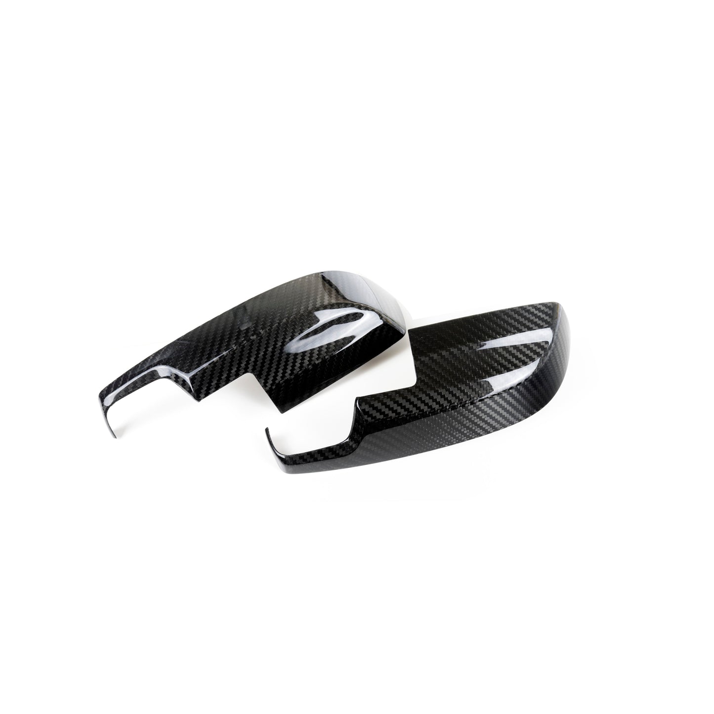 JDMuscle [15-21 WRX/STI] Tanso Pre-preg Carbon Fiber Side Mirror Lower Trim Covers