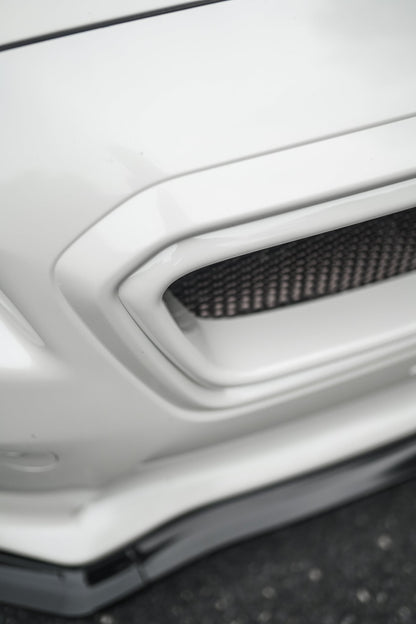 JDMuscle [15-17 WRX/STI] CS Style Front Bumper Grille-Paint Matched/Gloss Black