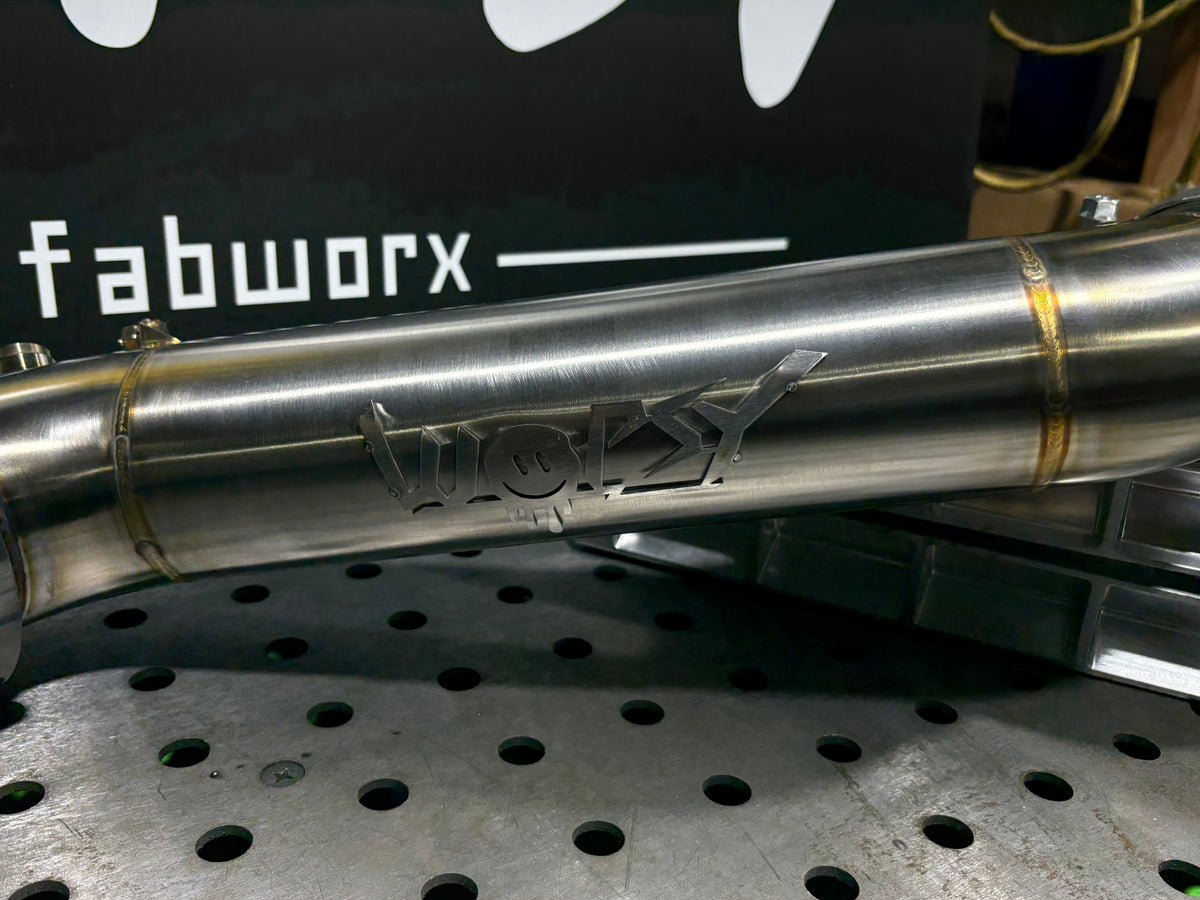 WopsyFab 22+ VB WRX 3.5" Side Exit Exhaust
