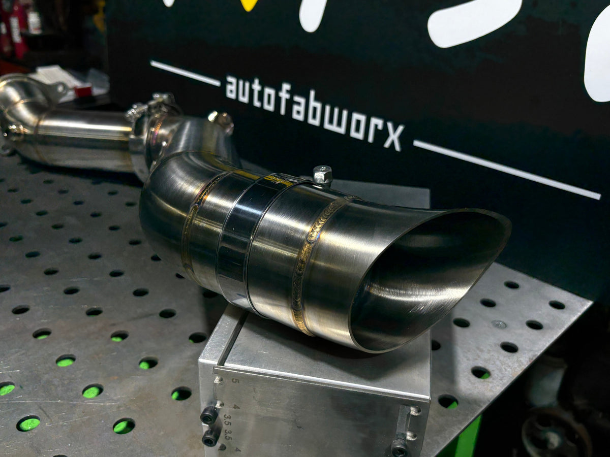 WopsyFab 22+ VB WRX 3.5" Side Exit Exhaust