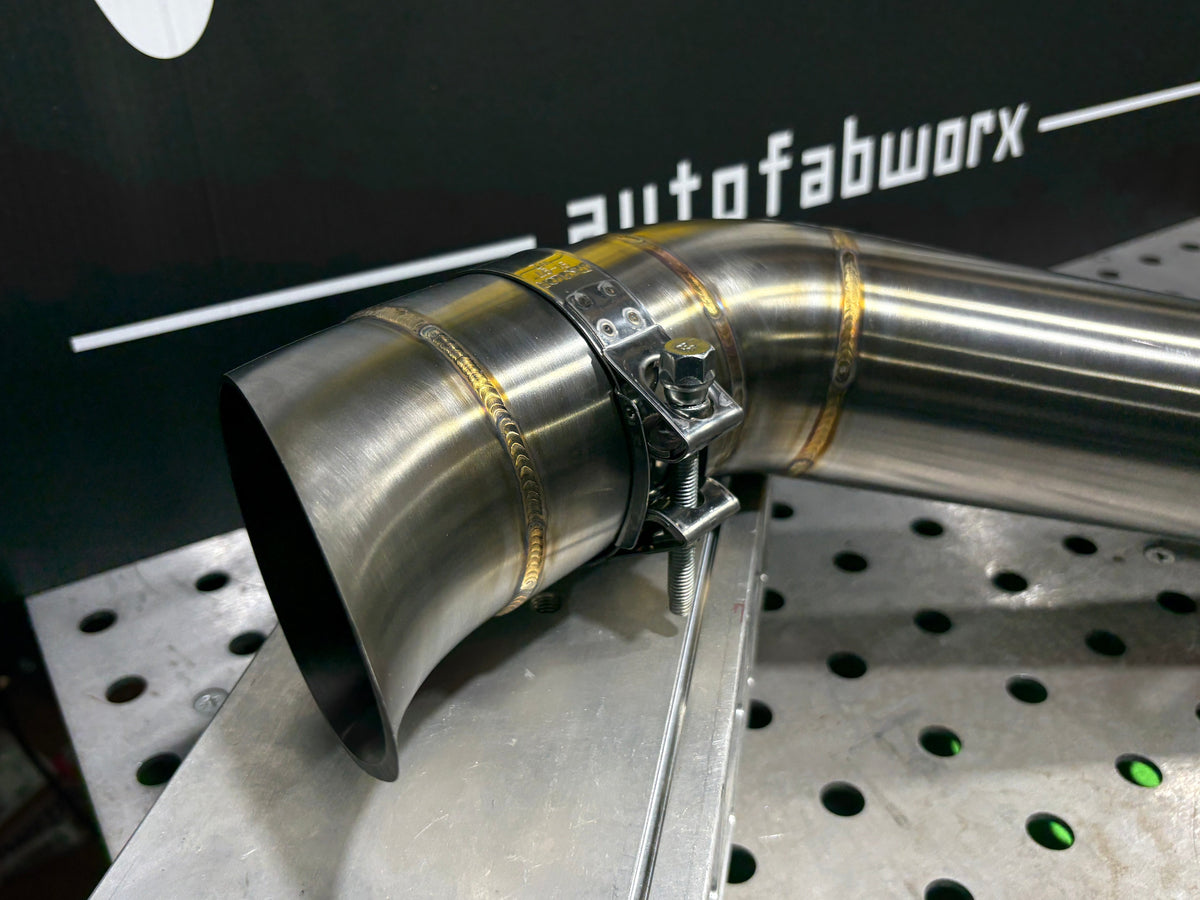 WopsyFab 22+ VB WRX 3.5" Side Exit Exhaust